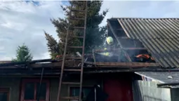 У Торчині під час пожежі обгорів чоловік (фото)