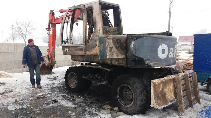 Показали фото погорілого майна голови Підгайцівської ОТГ