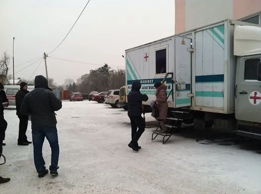 Робити рентген на вулиці лучанам доведеться ще близько місяця