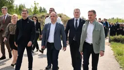 На Волині міжнародна делегація пройшла маршрут, яким українці повертаються з окупації (фото, відео)