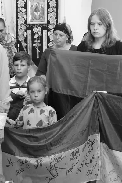 Під Луцьком попрощалися із загиблим на Донеччині Юрієм Крисюком (фото)