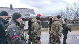 На Волині прощались  із захисником Віктором Сіжуком (фото)