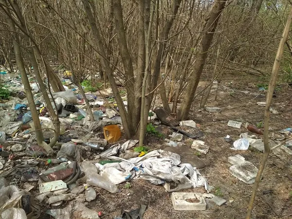 Луцький депутат два роки бореться проти стихійного сміттєзвалища (фото)