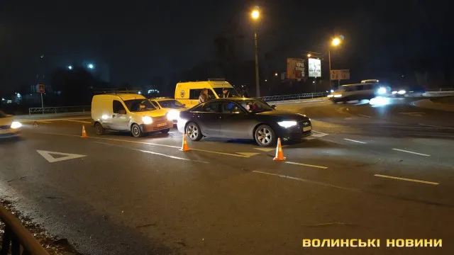 У Луцьку трапилася ДТП на Набережній (фото)