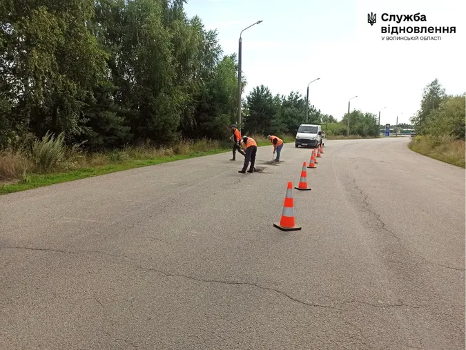 Від Ковеля до ПП «Ягодин – Дорогуськ» ремонтують дорогу (фото)
