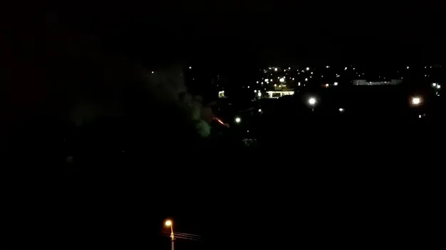 У Луцьку вночі горів сервісний центр МВС (фото, відео)