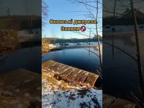 Вода є, але не бурлить: що відбувається на унікальних Оконських джерелах на Волині (фото, відео)