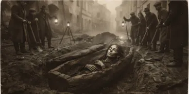 Таємниця луцької мумії з 1938 року: у Старому місті знайшли незвичну труну-«човен» із тілом дівчини