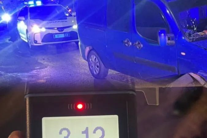 «Надмухав» понад 3 проміле: у Луцьку патрульні зупинили ризикового керманича