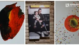 Біль та сила: у луцькому підземеллі показали картини і фото ветеранів (фоторепортаж)