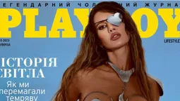 Обкладинку Playboy прикрасила українка, яка постраждала від обстрілів ворога (фото)