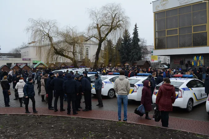 Патрульні поліцейські Луцька присягнули на вірність