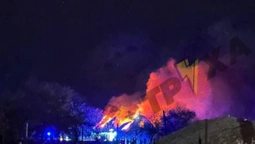 У Струмівці палає житловий будинок (відео)