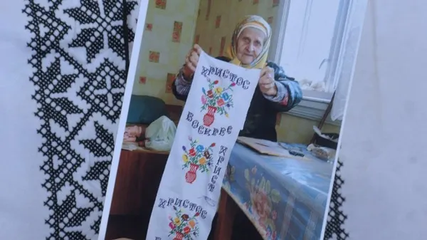 Жителька села Світязь Євдокія Назарук