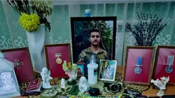 Сім'ї полеглого на війні Андрія Крука вручили «Срібний хрест»