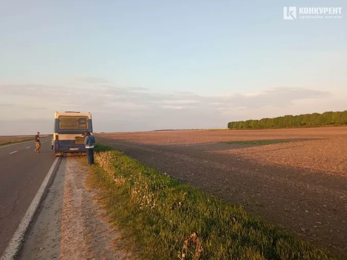 Пасажирів довозили попутки: біля Радехова зламався автобус «Ужгород – Луцьк» (фото)