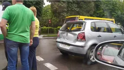 Аварія на Перемоги в Луцьку: утворився затор (фото)