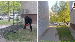 У Луцьку демонтували самовільно встановлені огорожі (фото)