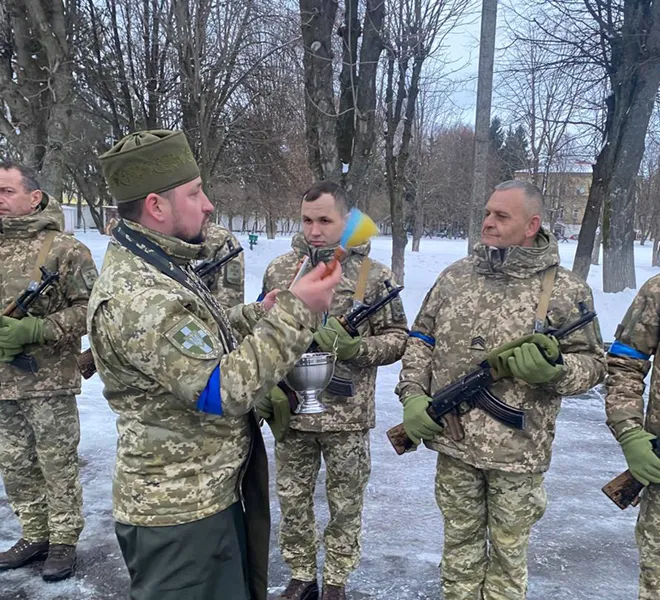 У Луцьку склали присягу мобілізовані прикордонники (фото)
