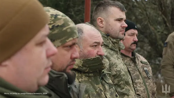 «Князівська»  бригада з Волині відсвяткувала Водохреще (фото)