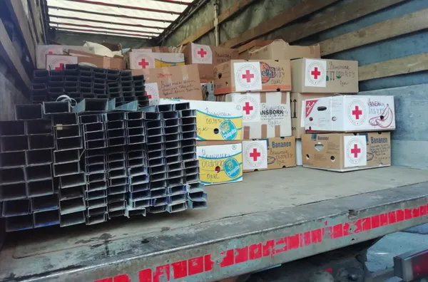 Волиняни відправили 4 тонни вантажу на допомогу погорільцям Луганщини (фото)