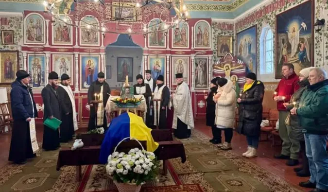 У Нововолинську попрощалися із загиблим на фронті воїном Олексієм Куляпіним (фото)