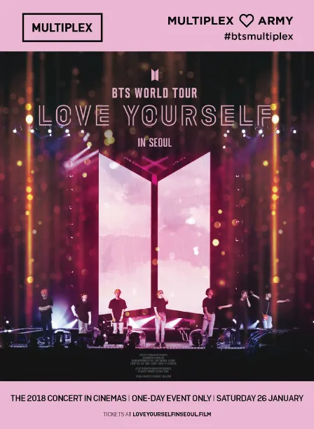 У «Промені» покажуть концерт BTS*