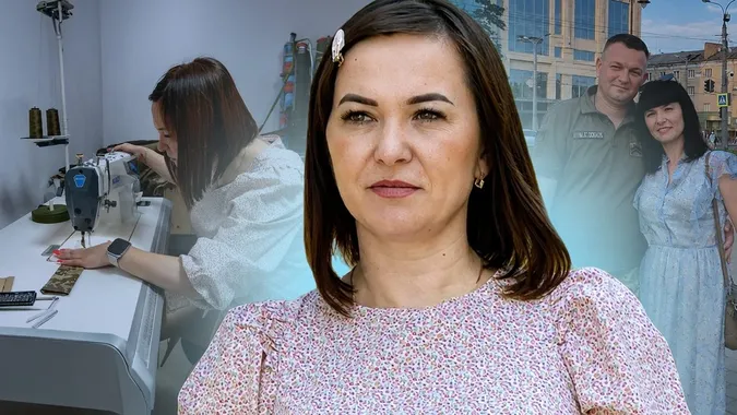 У Луцьку переселенка шиє для військових на старій бабусиній машинці: на фронт передали тисячі виробів (фото, відео)
