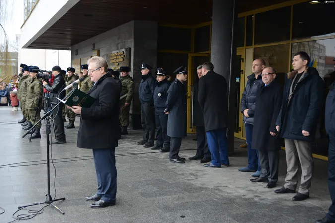 Патрульні поліцейські Луцька присягнули на вірність