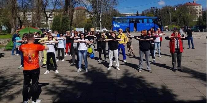 Як відзначили у Луцьку Всесвітній день здоров'я (фото)