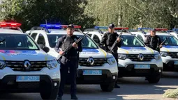 На Камінь-Каширщині розпочали службу ще 13 поліцейських офіцерів громад (фото, відео)