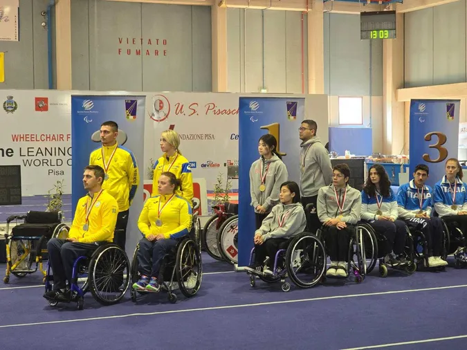 Волинянка виборола срібло Кубку світу з фехтування на візках