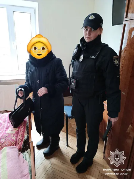 У Луцьку 95-річній бабусі, яка забула, де проживає, допомогли дістатися додому (фото)