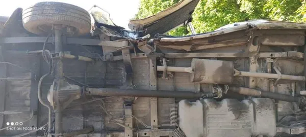 Водій заснув: у Володимир-Волинському районі перекинулося авто (фото, відео, оновлено)