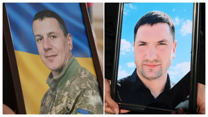 У Луцьку в останню дорогу провели двох Героїв – Артема Біломоїна та Вадима Попишова (фото)