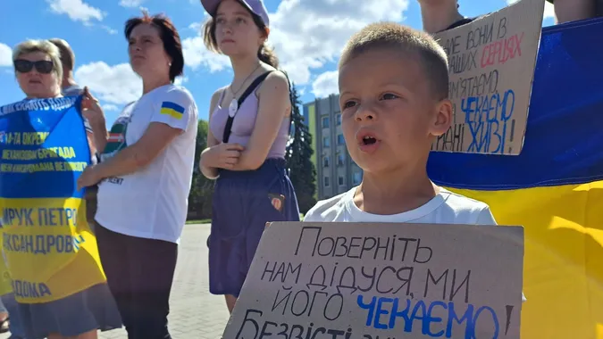 У Ковелі відбулася акція на підтримку військовополонених і зниклих безвісти (фото)