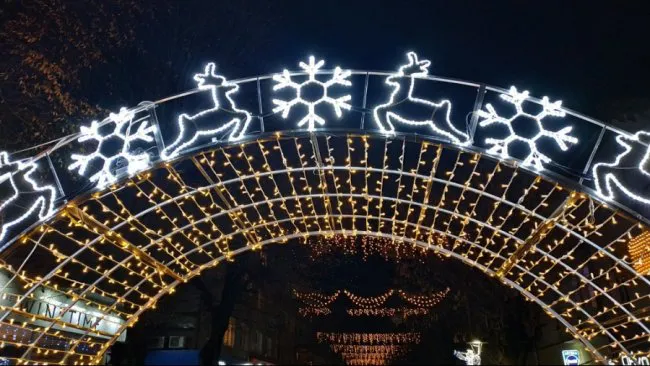 Опублікували світлини передноворічного Луцька