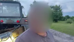 Волинські «шерифи» зловили п'яного тракториста (фото)