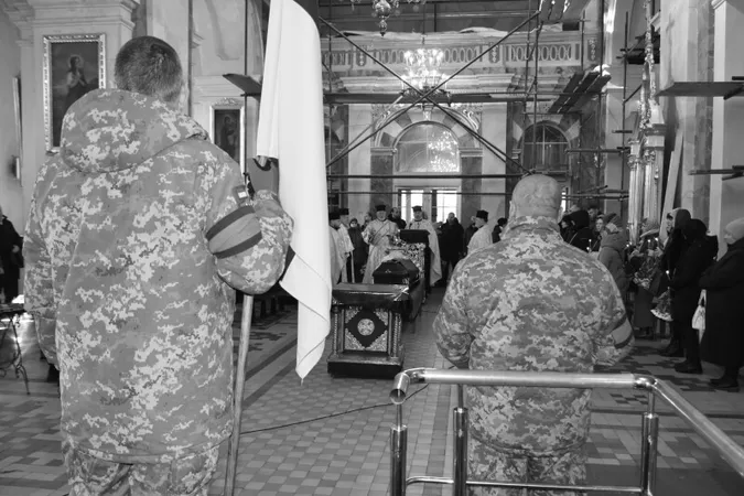 Загинув на Сумщині: у Луцьку попрощалися з Ігорем Рябушкіним (фото)