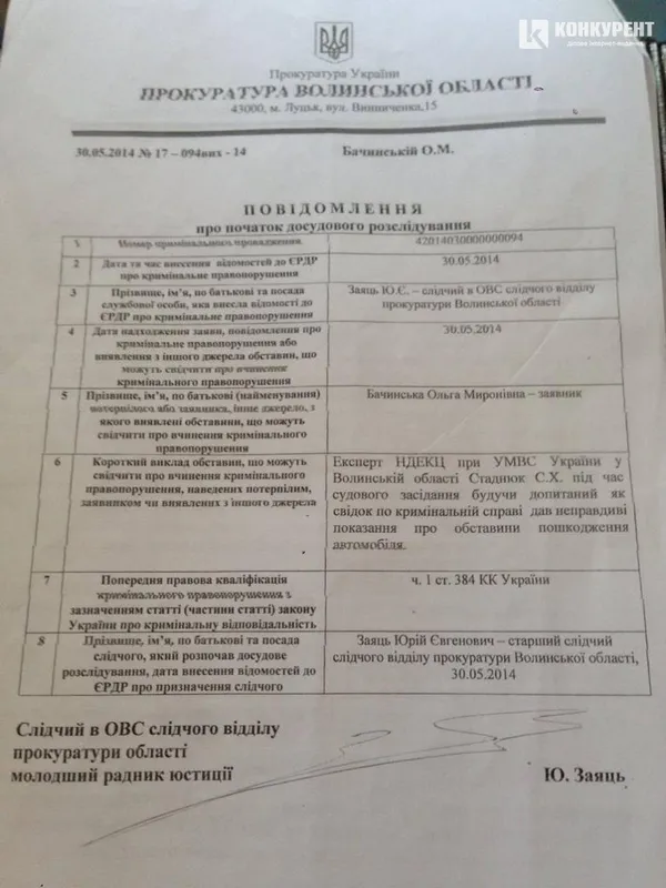 Трьома волинськими суддями займеться Генпрокуратура