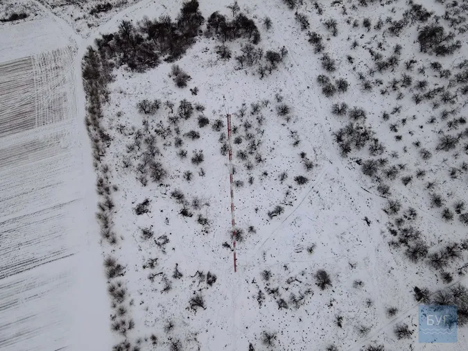 На Волині встановили 120-метрову вишку, яка вимірюватиме силу та швидкість вітру (фото)