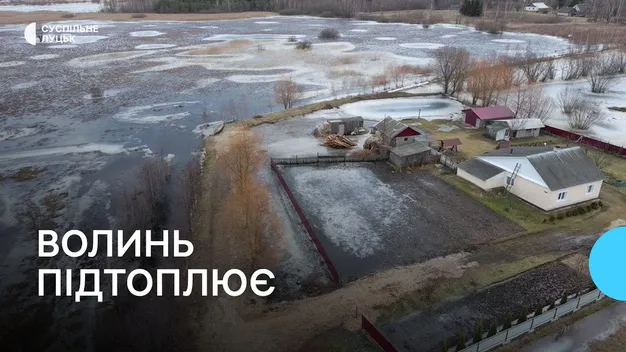На Волині за тиждень площа підтоплень збільшилась вдвічі (відео)