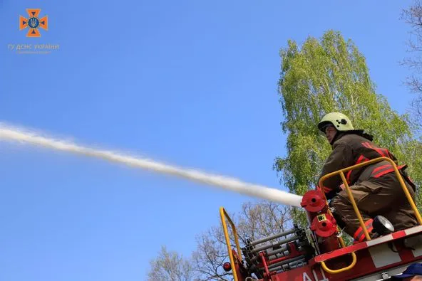 На Волині лісівники і рятувальники «приборкували» вогонь у лісі (фото)