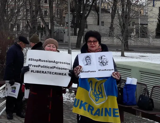 У Ризі закликали звільнити українських політв’язнів із російських тюрем (фото)