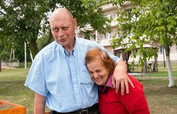Молодята Віктор і Лідія