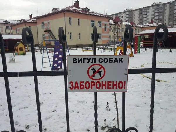 На території луцьких шкіл і дитсадків заборонили вигулювати собак (фото) 