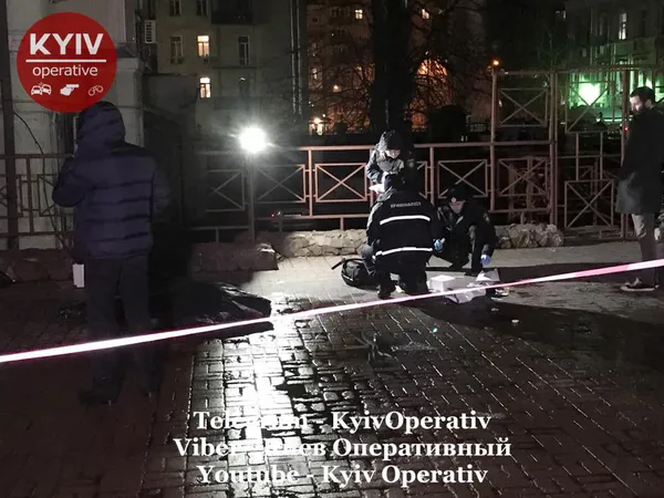 У центрі Києва застрелили лікаря (фото)