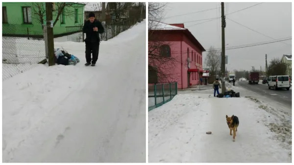 «Муніципали» ловлять лучан, які викидають сміття на узбіччя (фото)