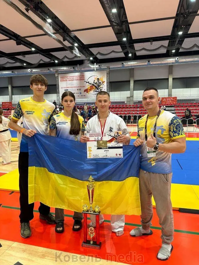 Спортсмен з Ковеля став чемпіоном Європи з кіокушин карате серед молоді (фото)