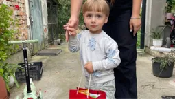 Сина загиблого Захисника привітали із днем народження (фото)